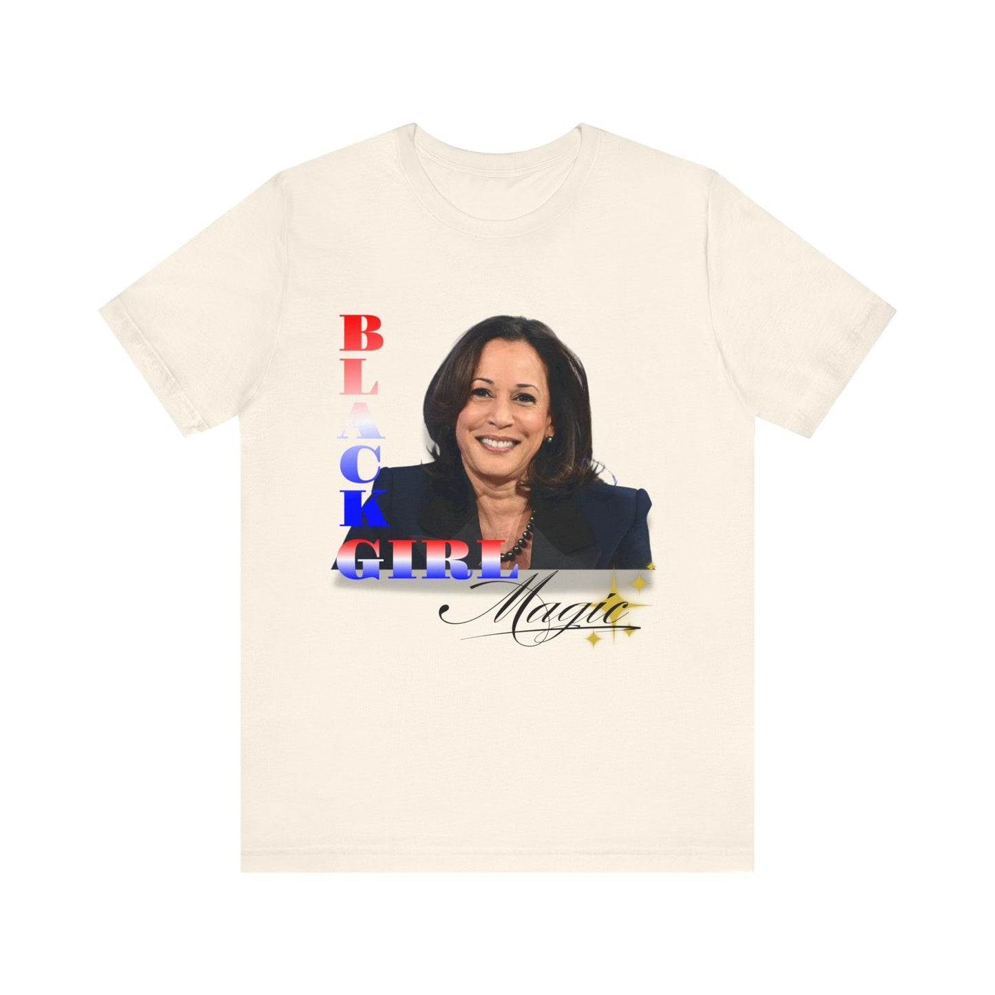 Black Girl Magic RWB Unisex Jersey Short Sleeve Tee