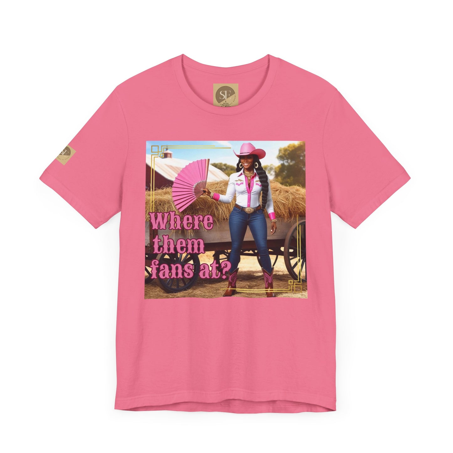 Pink Fan Tee