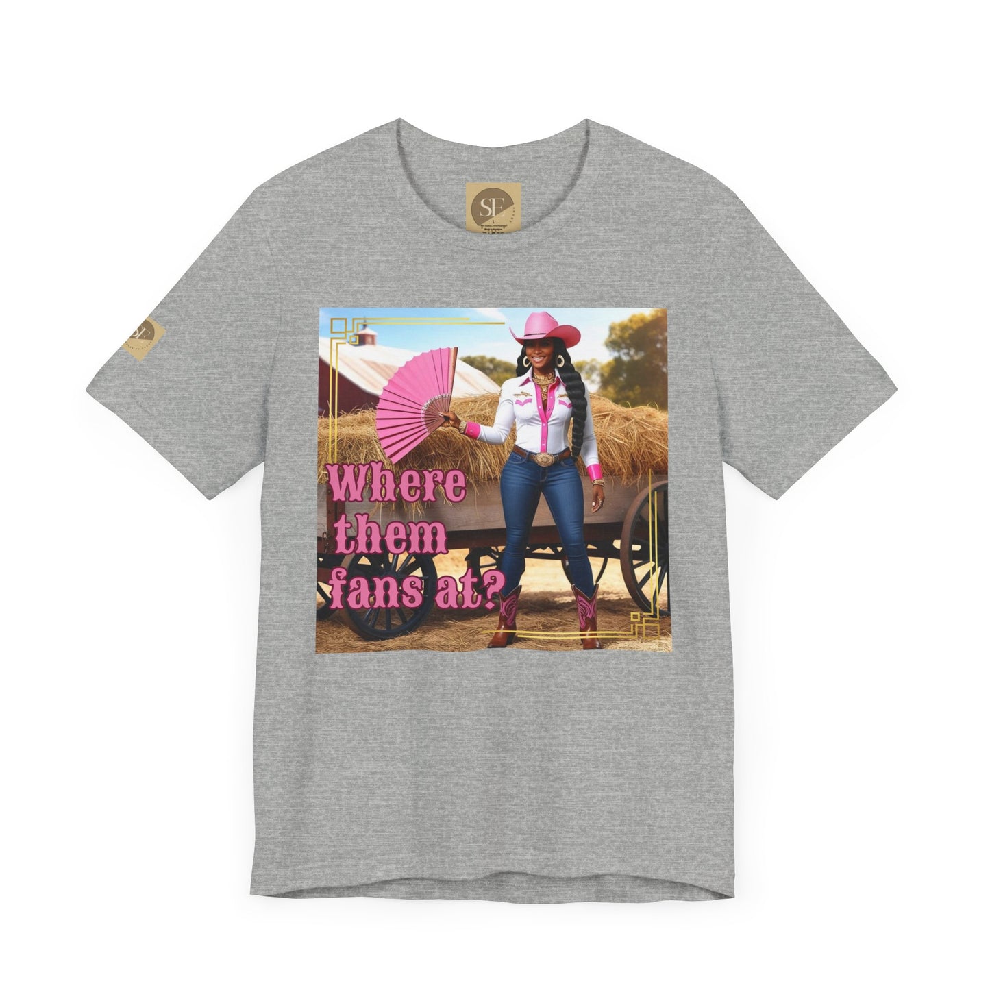 Pink Fan Tee