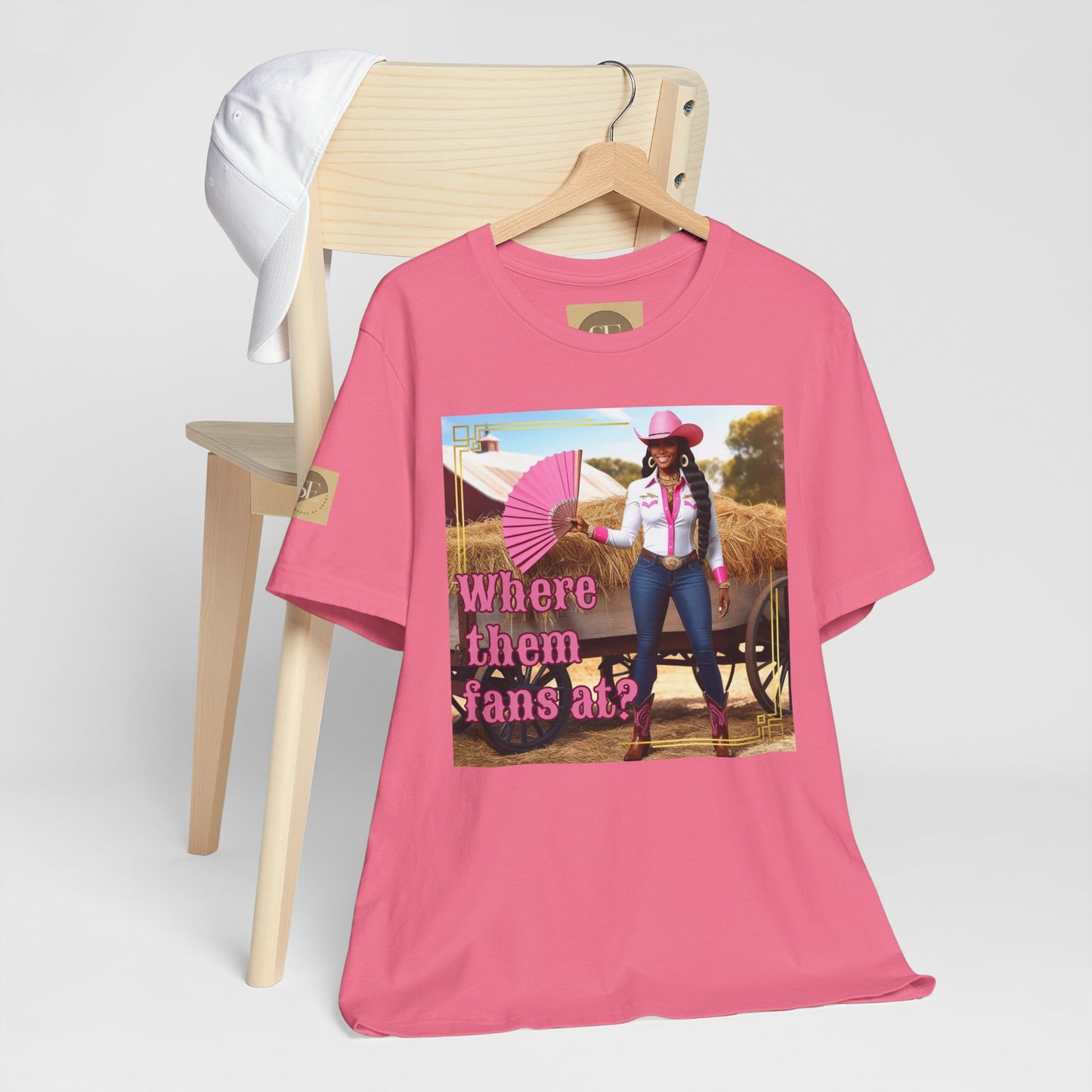Pink Fan Tee
