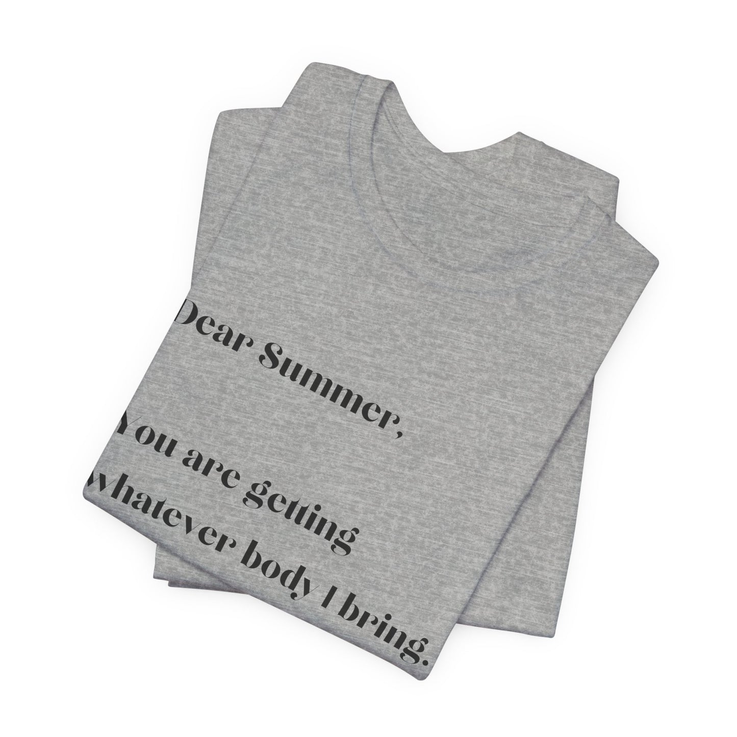 Summer Body Short Sleeve Tee