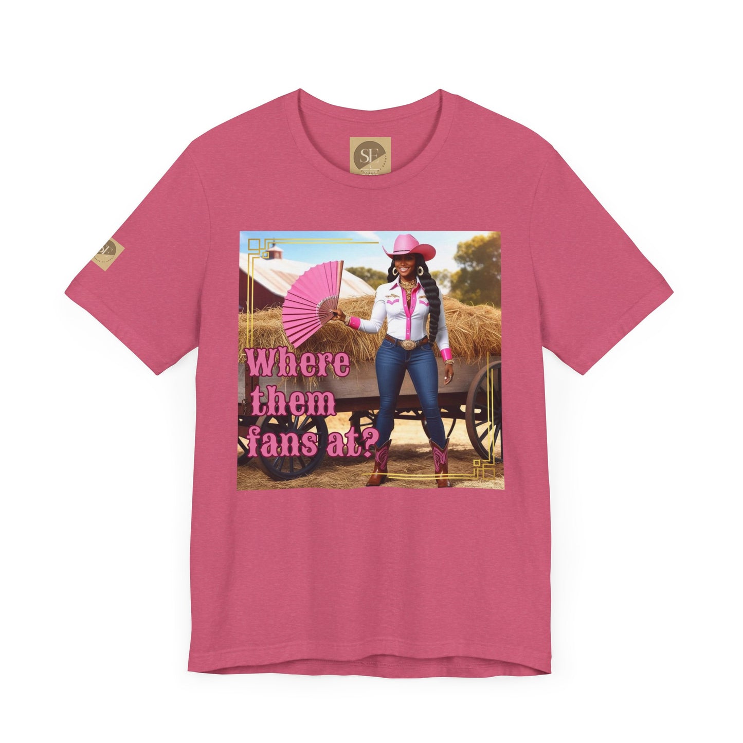 Pink Fan Tee
