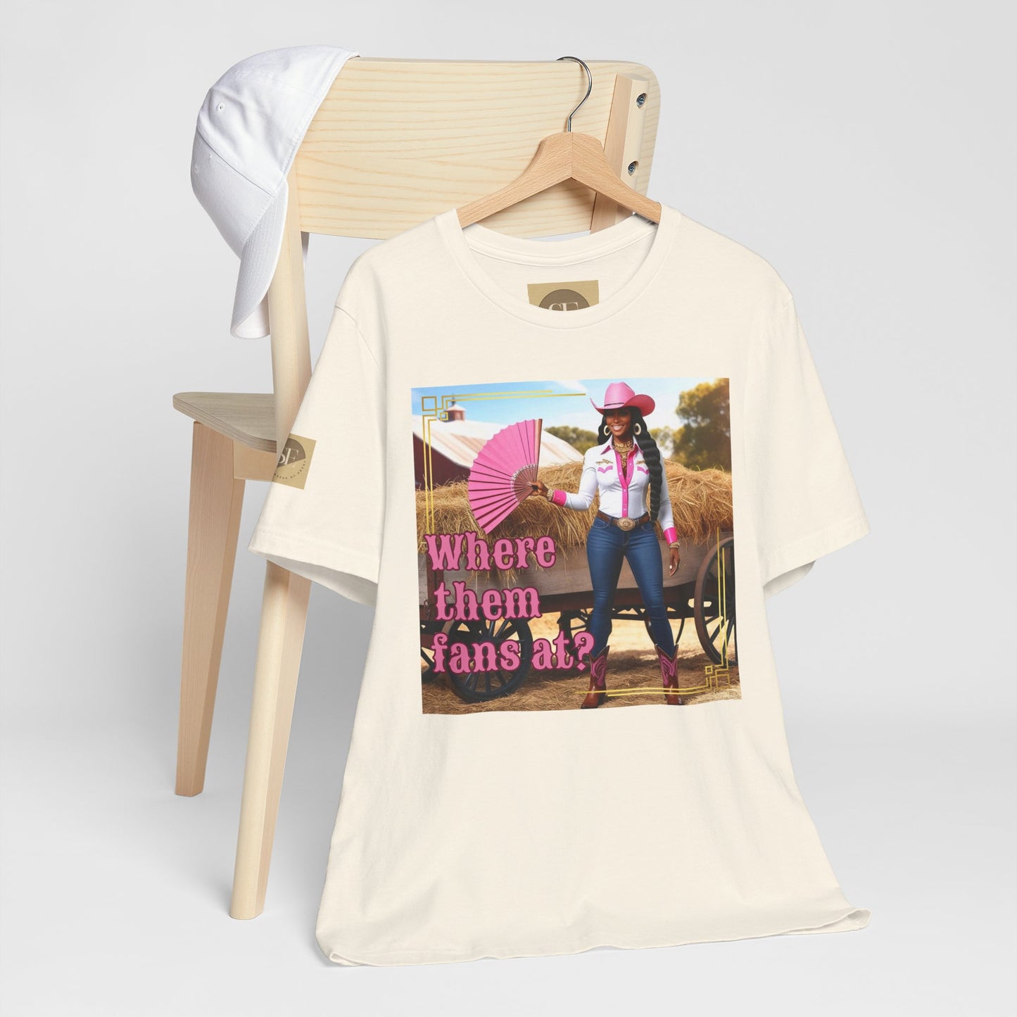 Pink Fan Tee