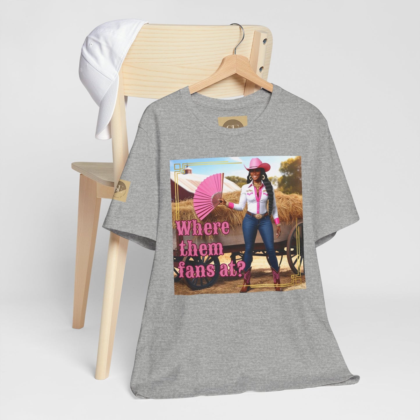 Pink Fan Tee