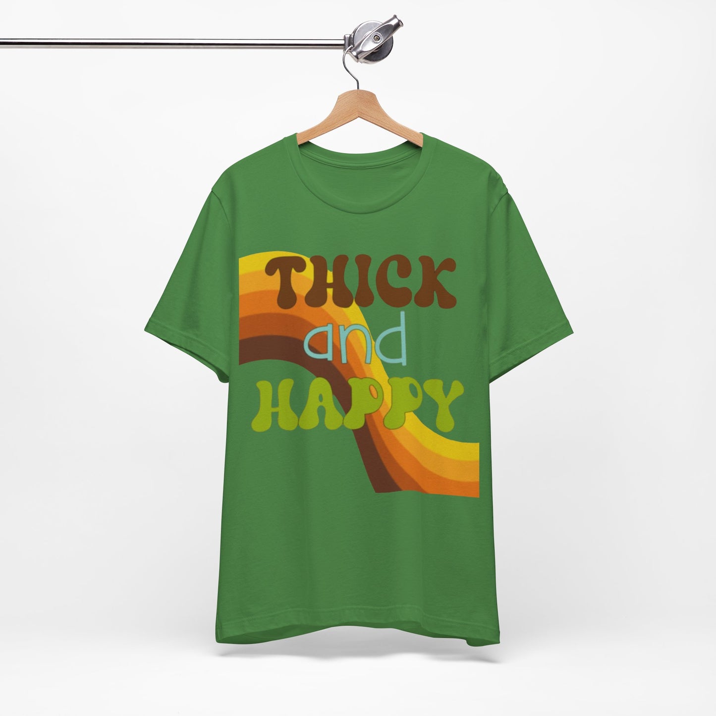 Thick and Happy Retro 1 Short Sleeve Tee