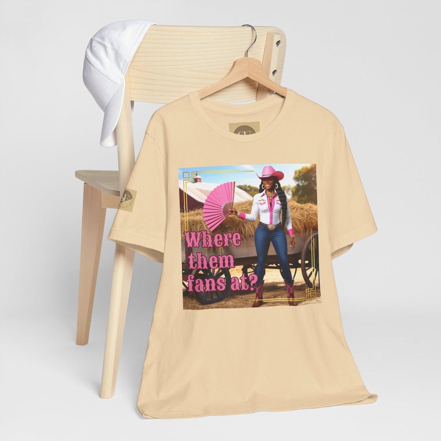 Pink Fan Tee