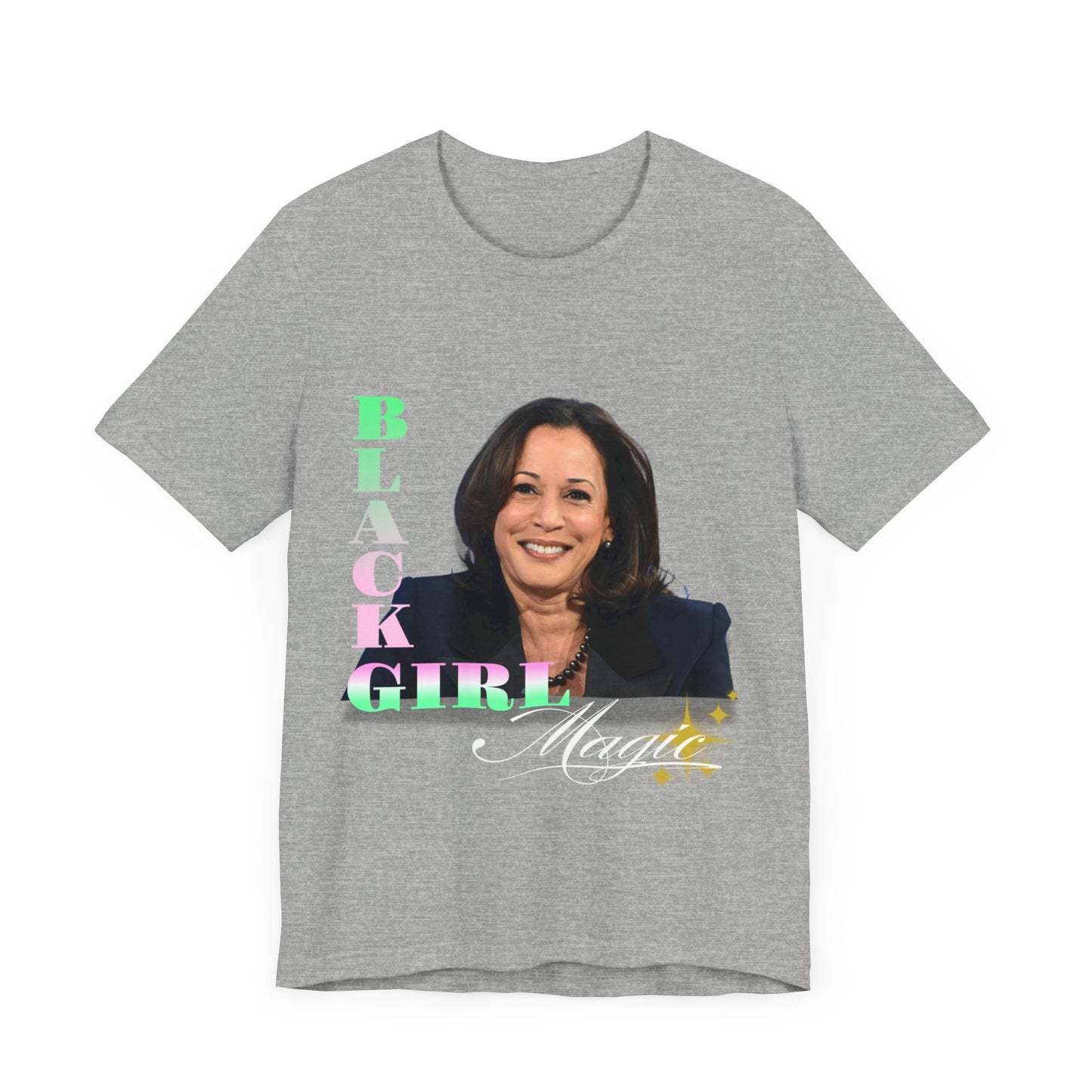 Black Girl Magic WHT Unisex Jersey Short Sleeve Tee