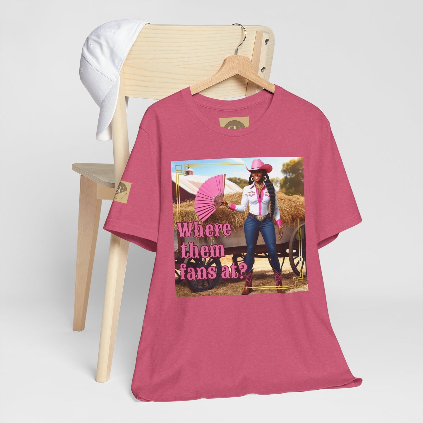 Pink Fan Tee