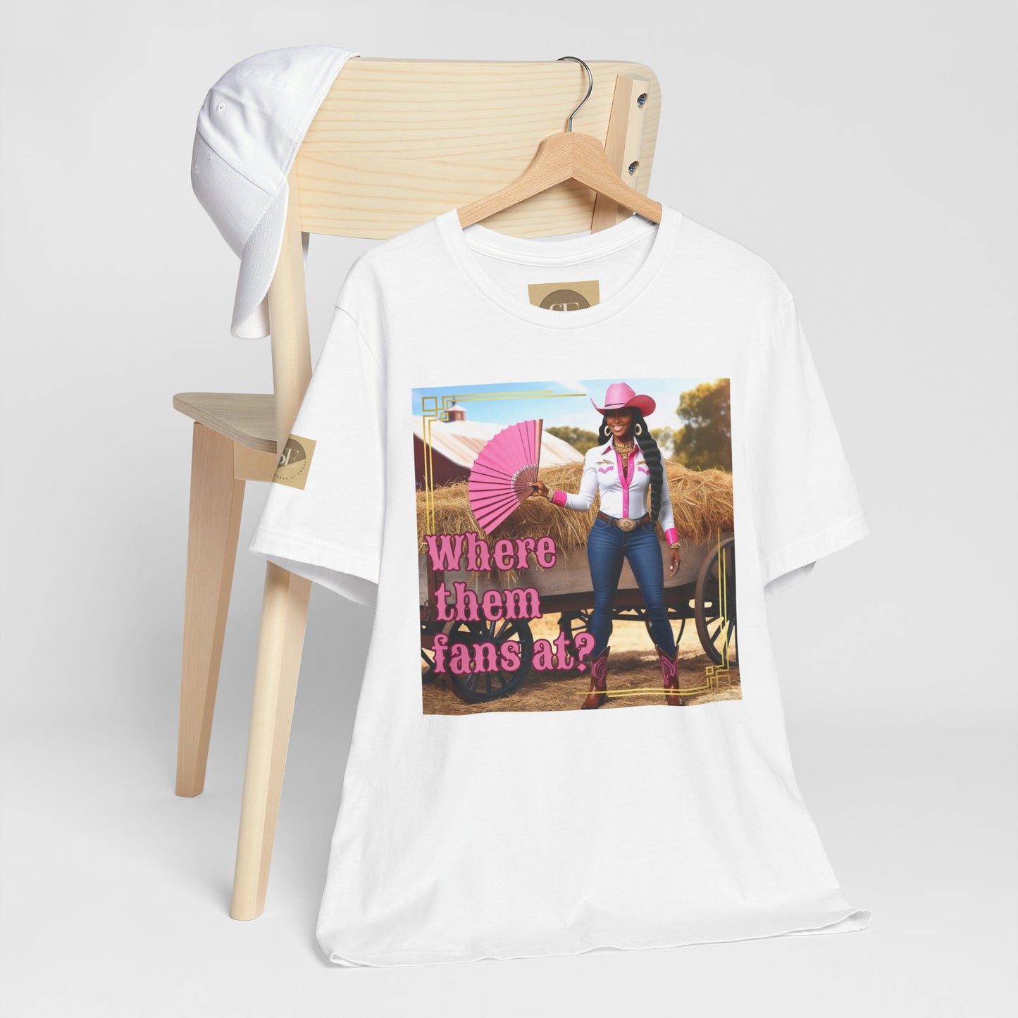 Pink Fan Tee
