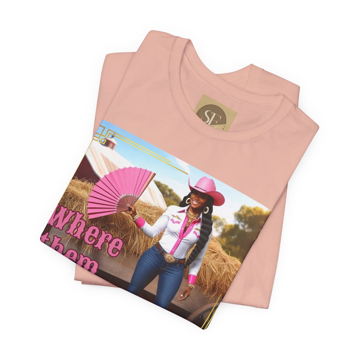 Pink Fan Tee