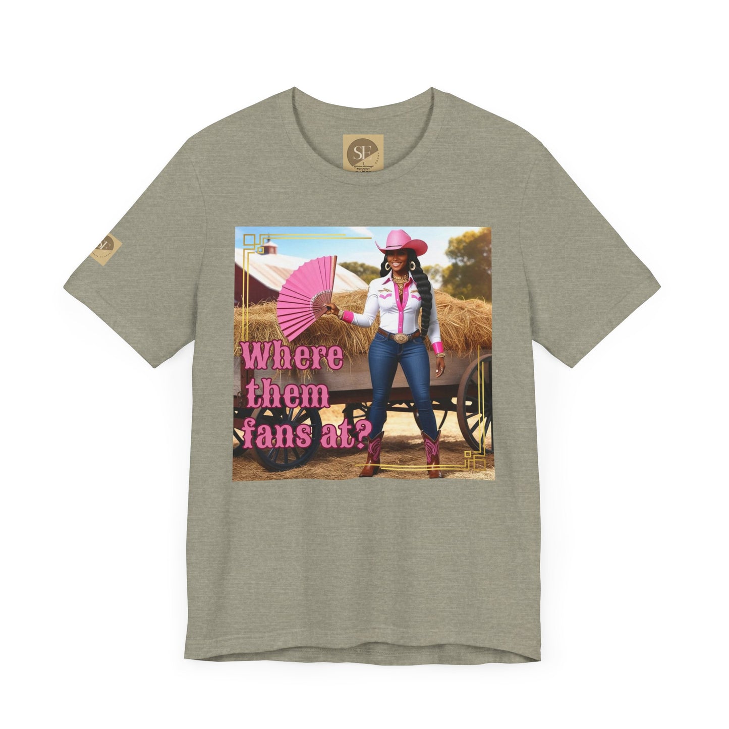 Pink Fan Tee