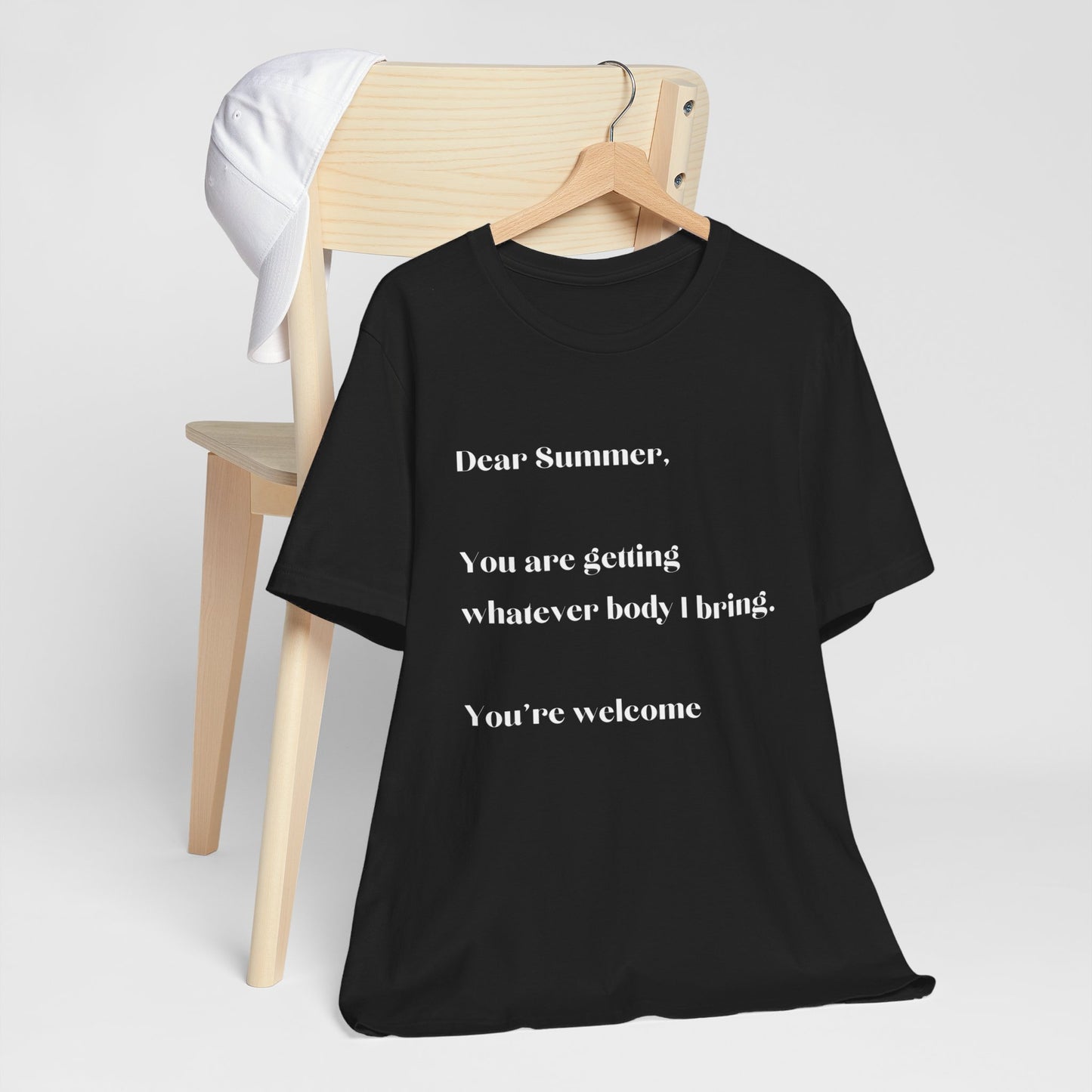 Summer Body WHT Short Sleeve Tee