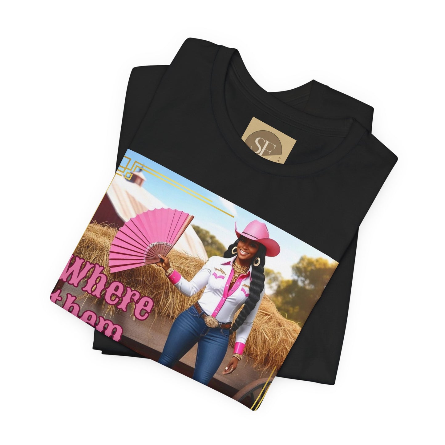 Pink Fan Tee