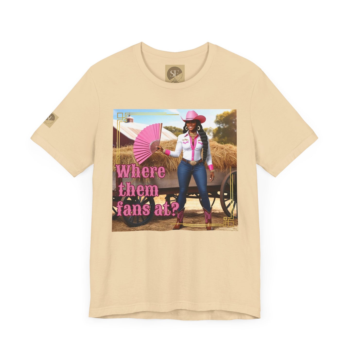 Pink Fan Tee