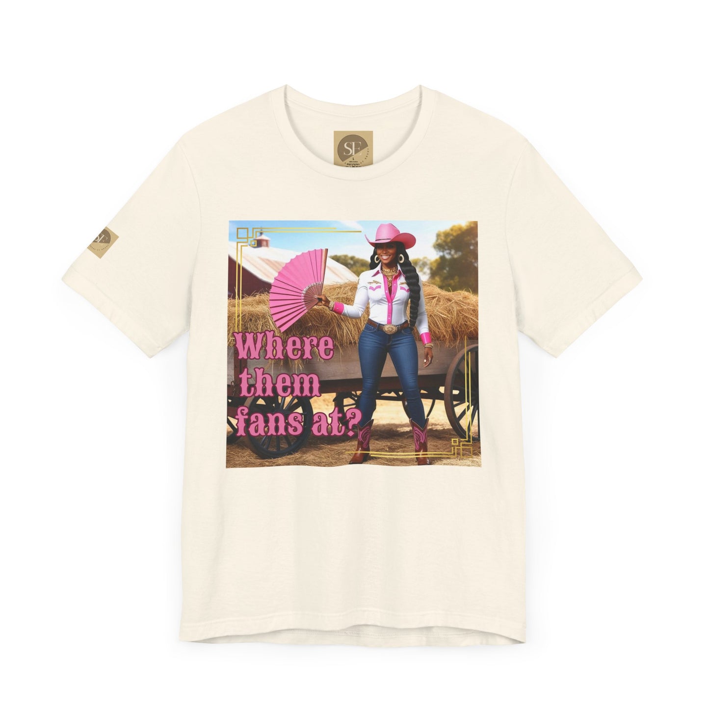 Pink Fan Tee