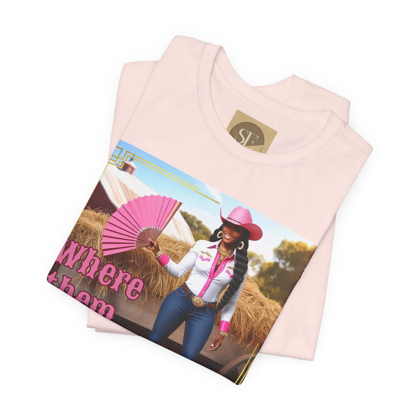 Pink Fan Tee