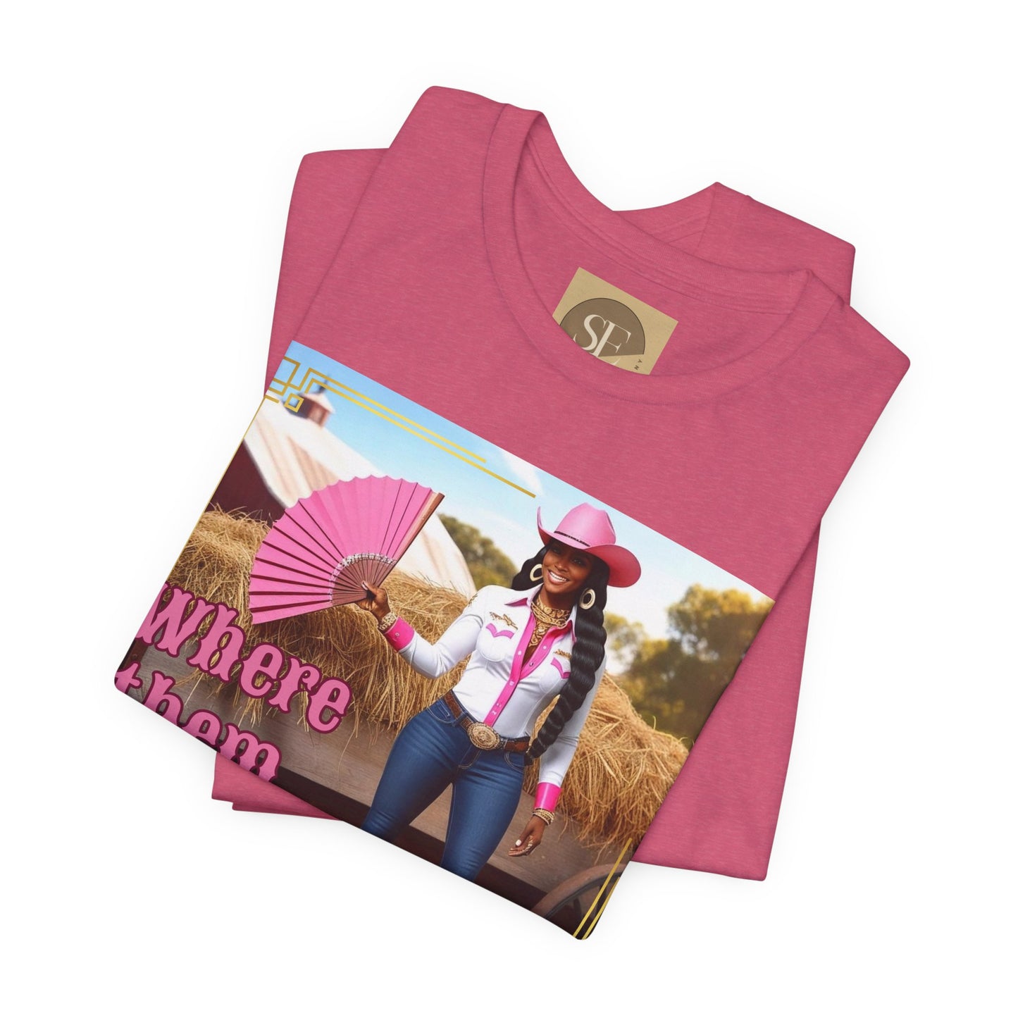 Pink Fan Tee