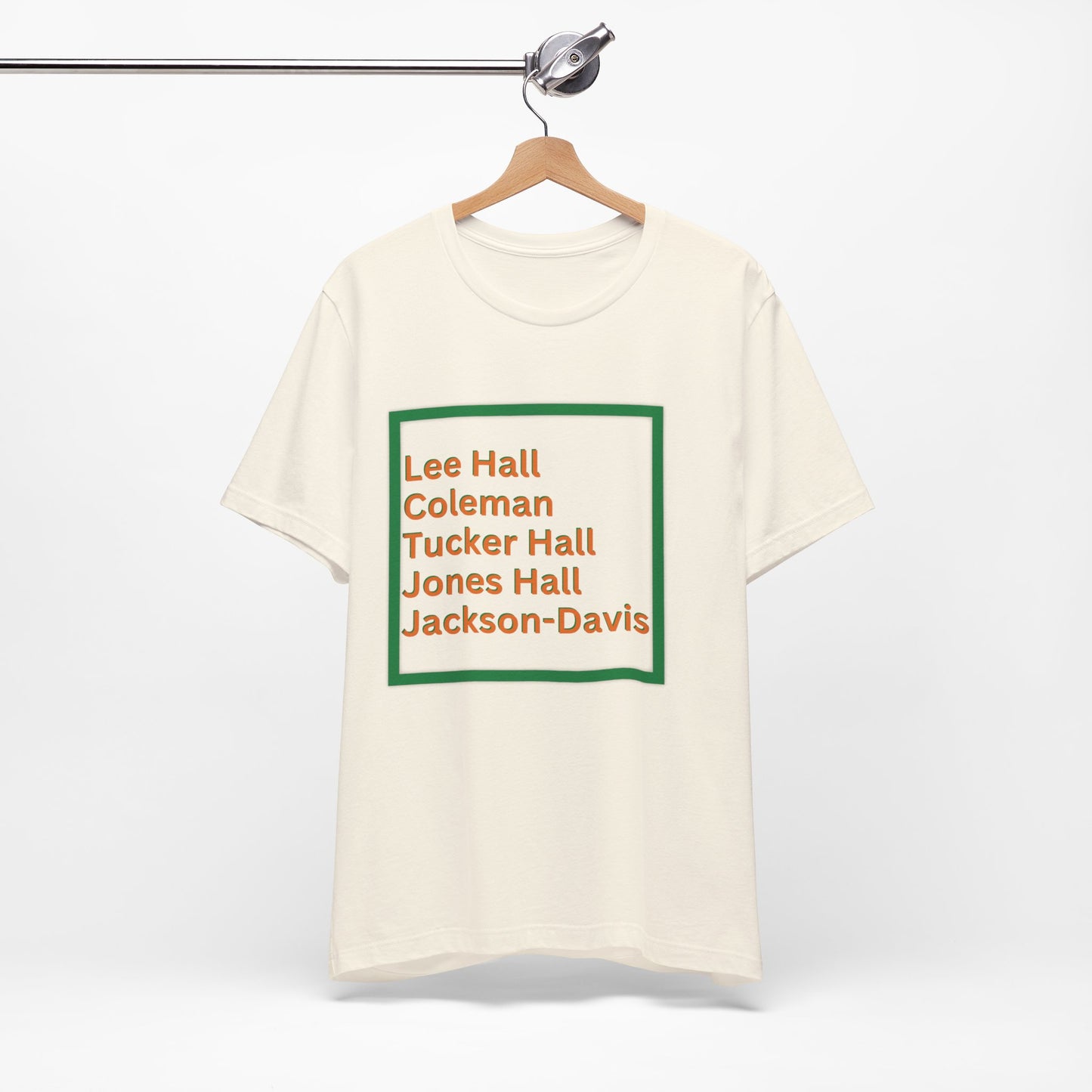 FAMU Buildings Unisex Jersey Short Sleeve Tee