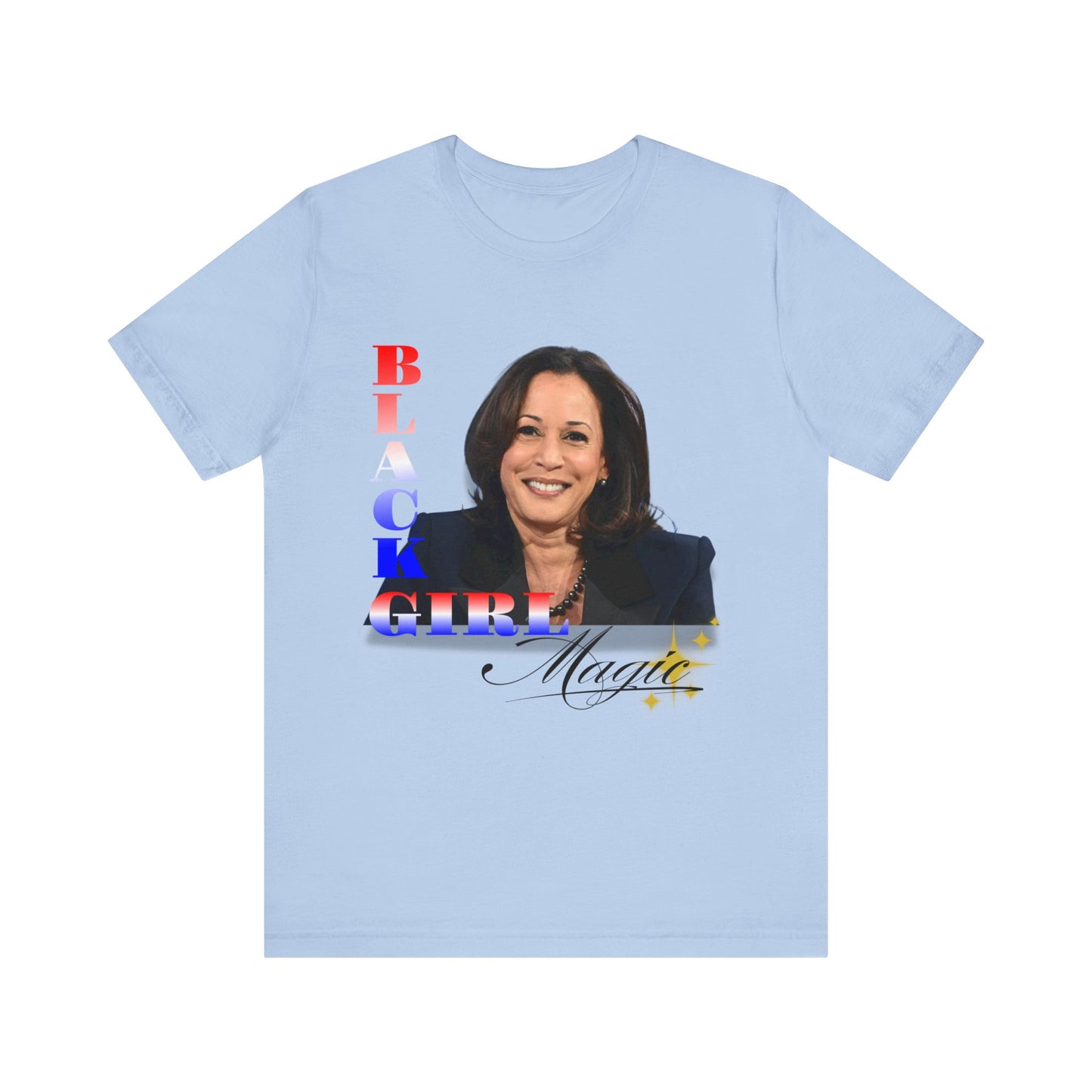 Black Girl Magic RWB Unisex Jersey Short Sleeve Tee