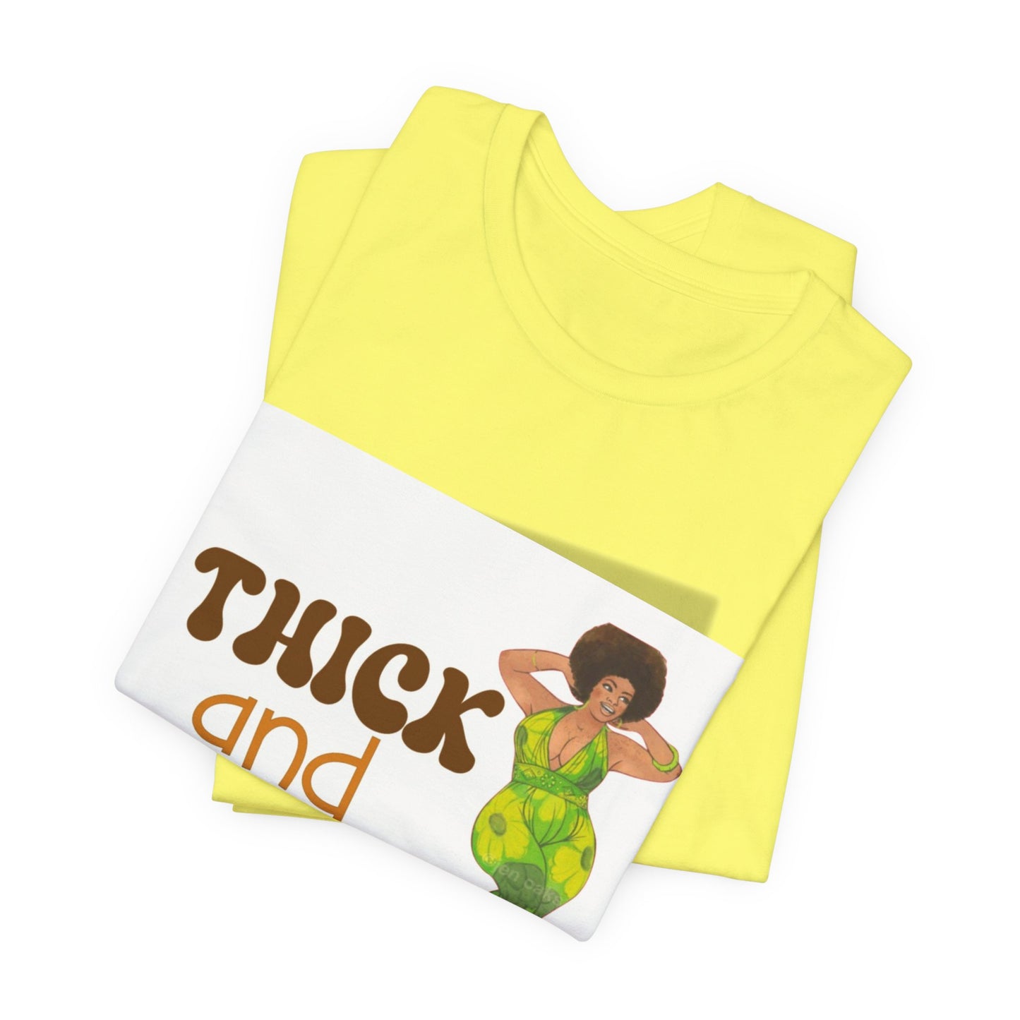Thick and Happy Retro 2 Short Sleeve Tee