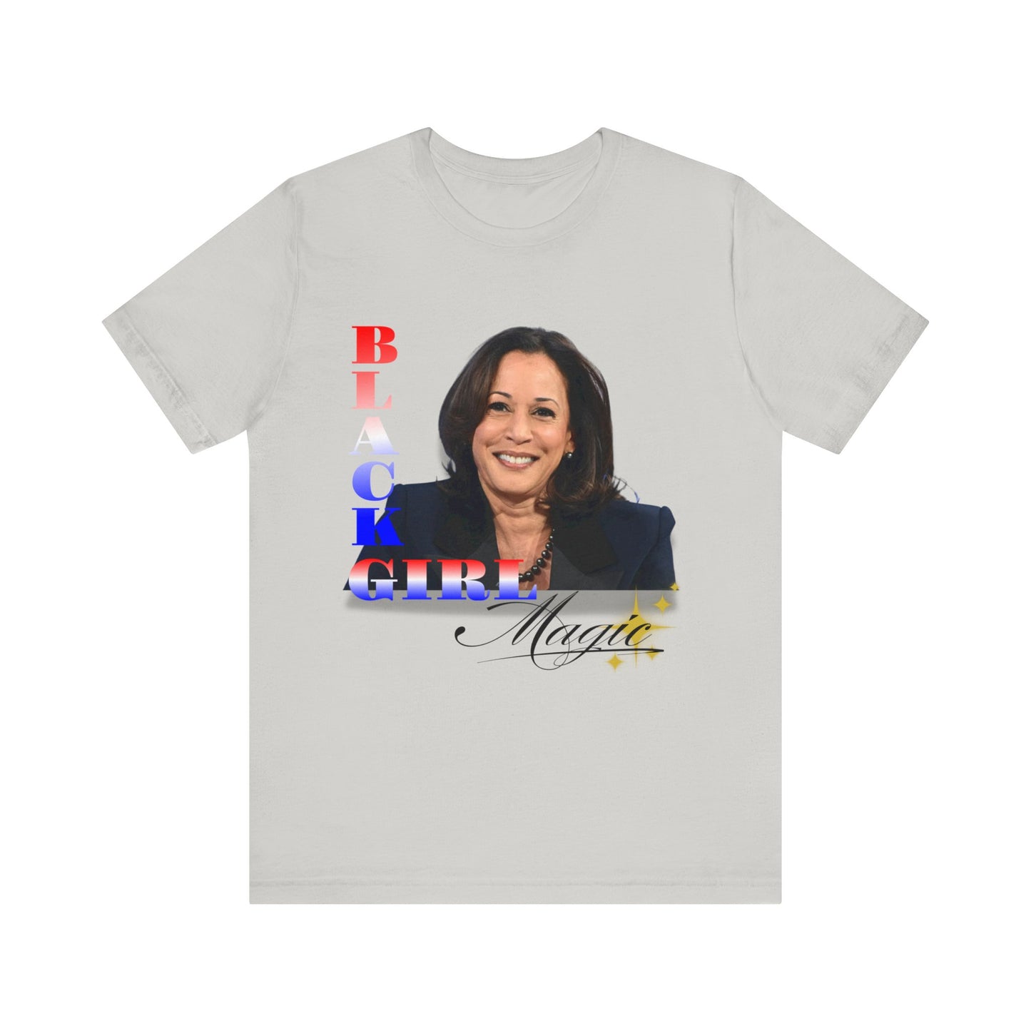 Black Girl Magic RWB Unisex Jersey Short Sleeve Tee