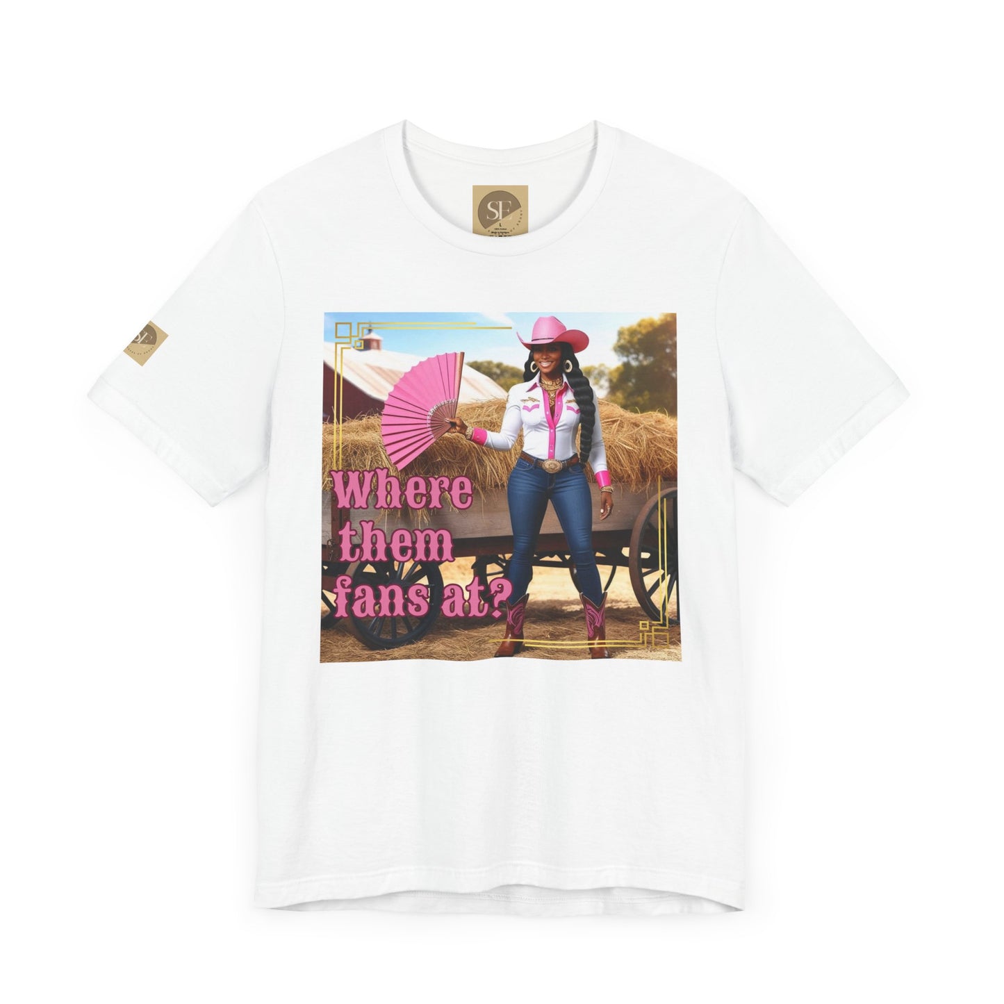 Pink Fan Tee
