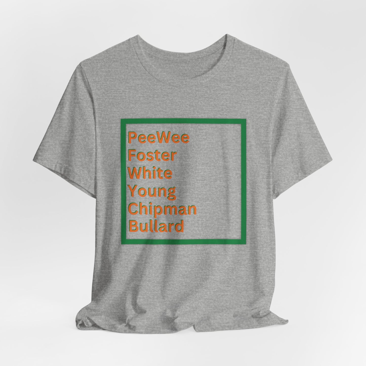 FAMU Legends M100 Unisex Jersey Short Sleeve Tee