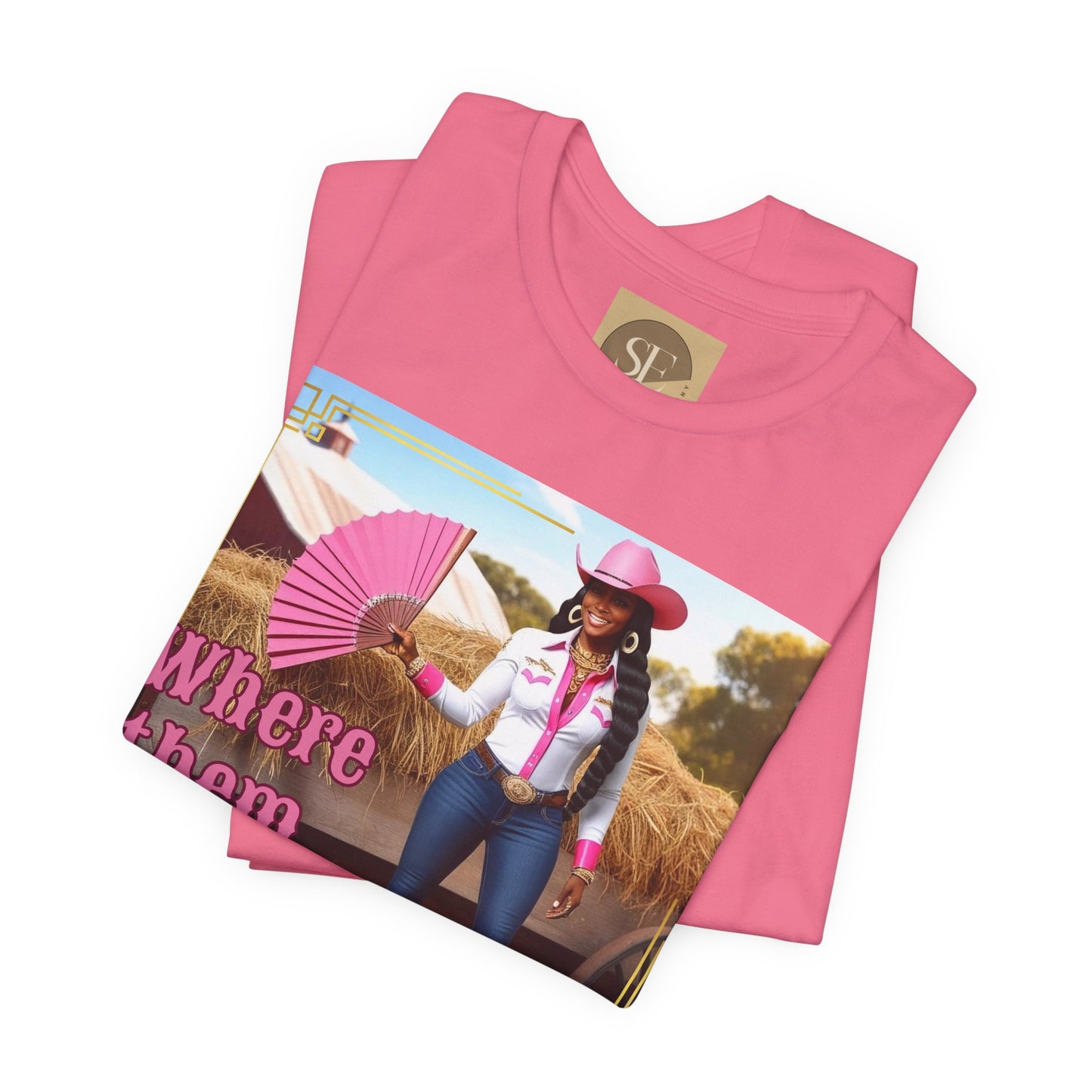 Pink Fan Tee