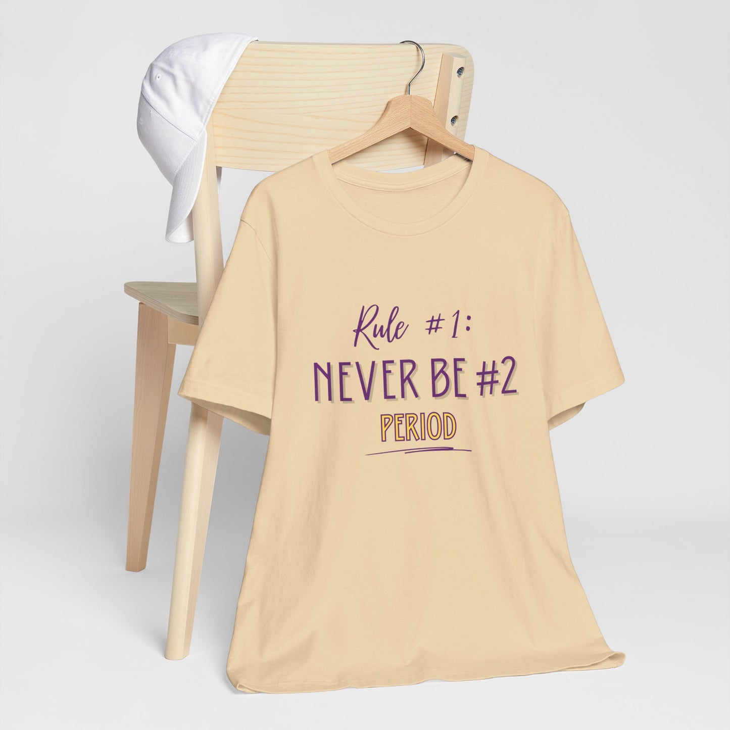 Rule #1 Purple Short Sleeve Tee