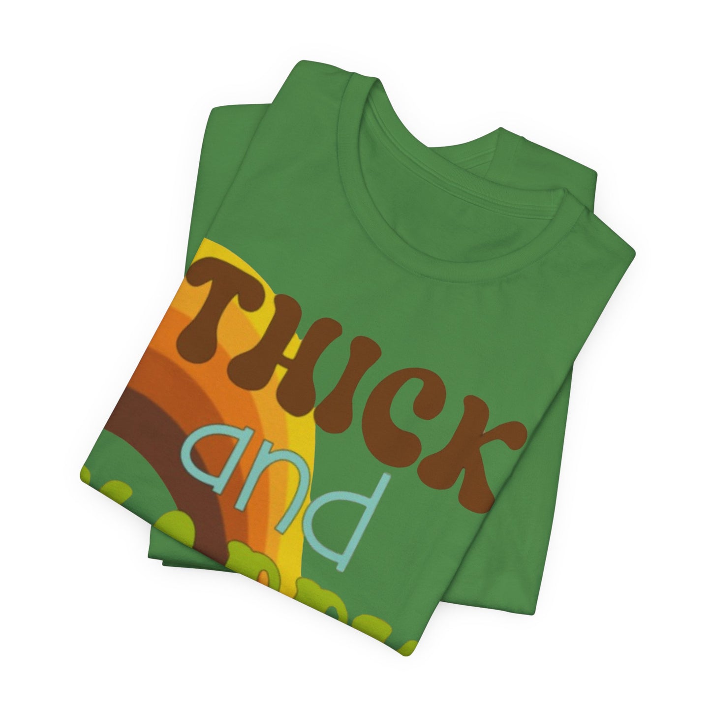Thick and Happy Retro 1 Short Sleeve Tee