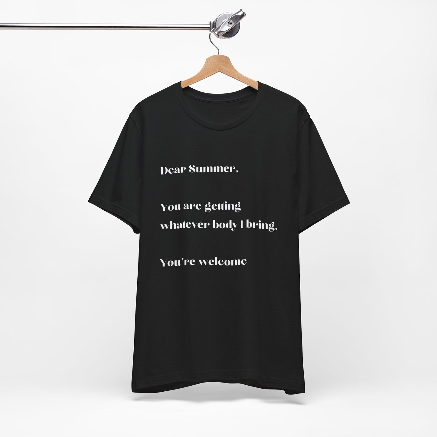Summer Body WHT Short Sleeve Tee