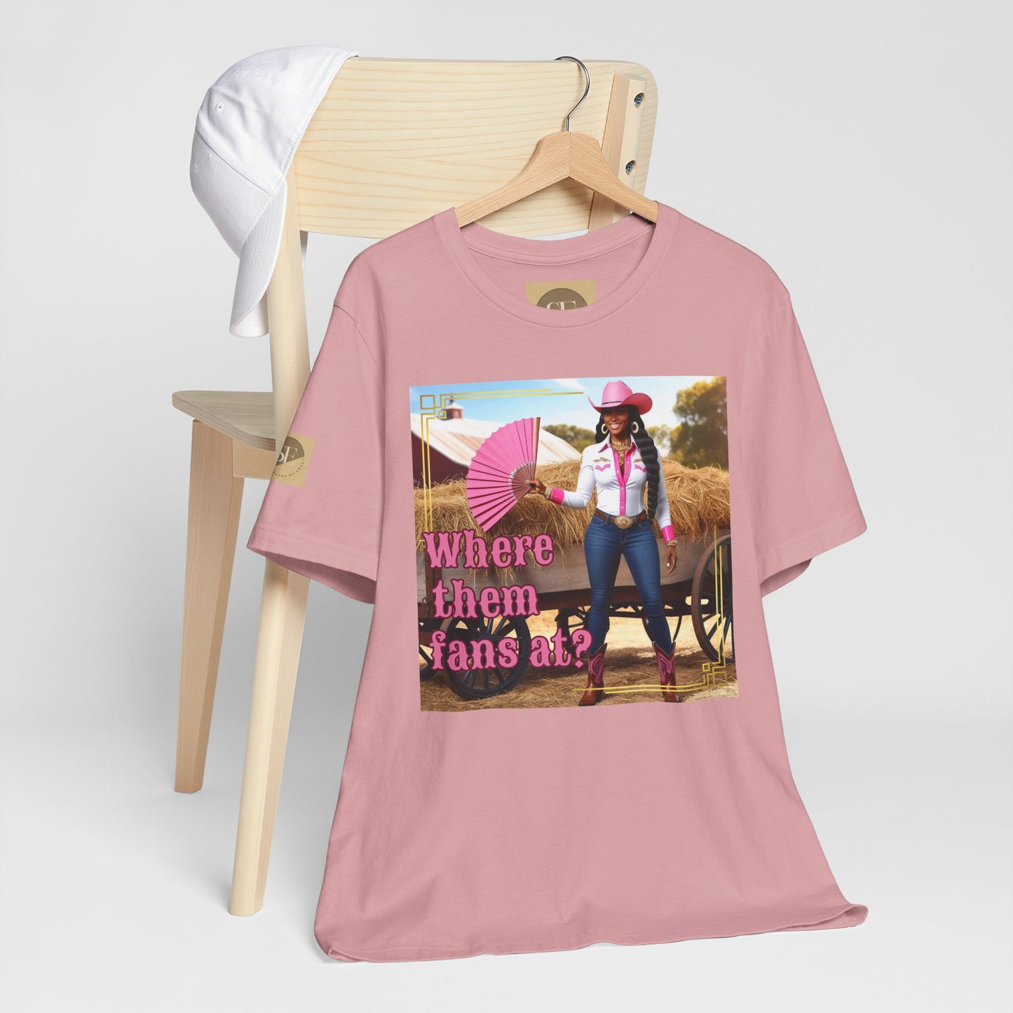 Pink Fan Tee