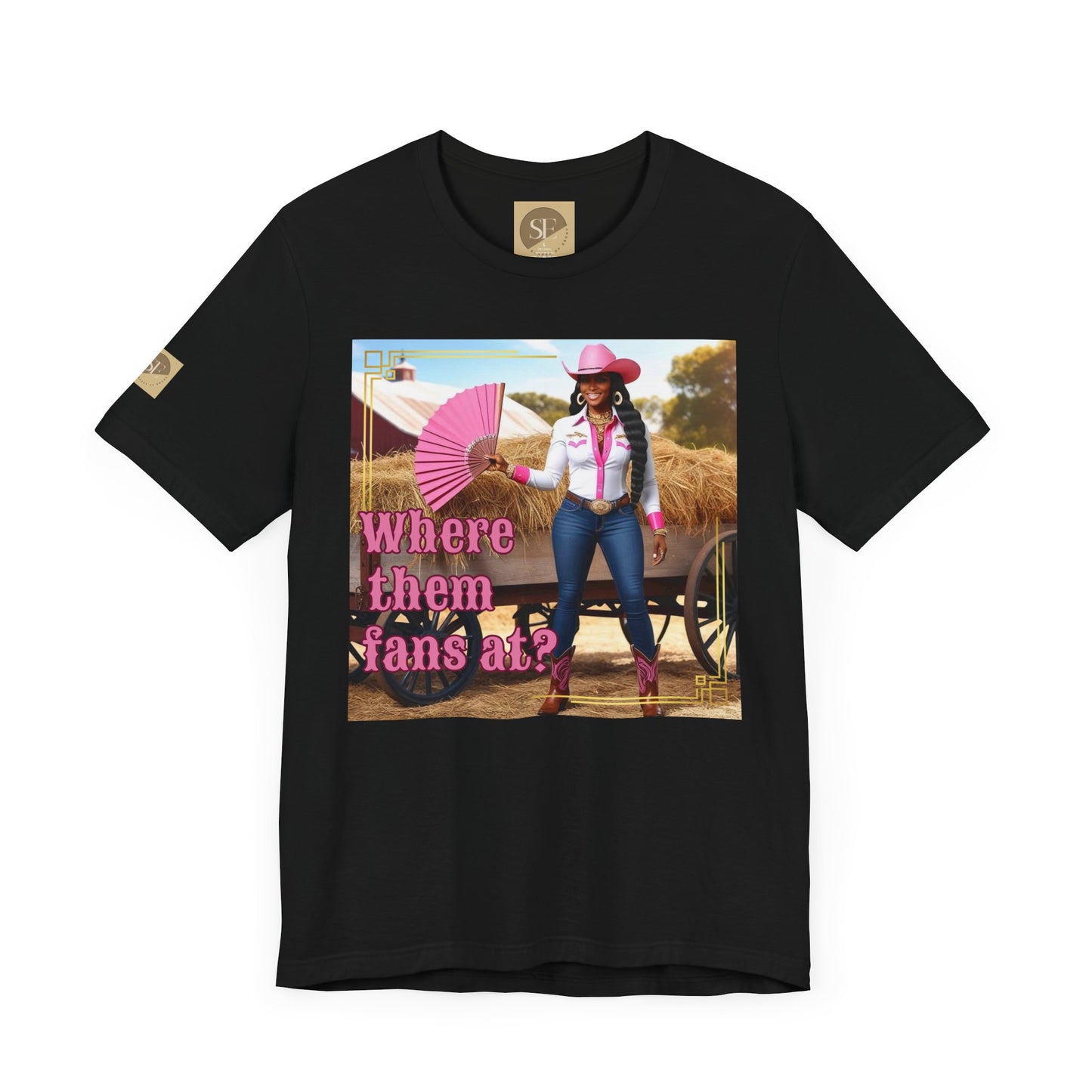 Pink Fan Tee