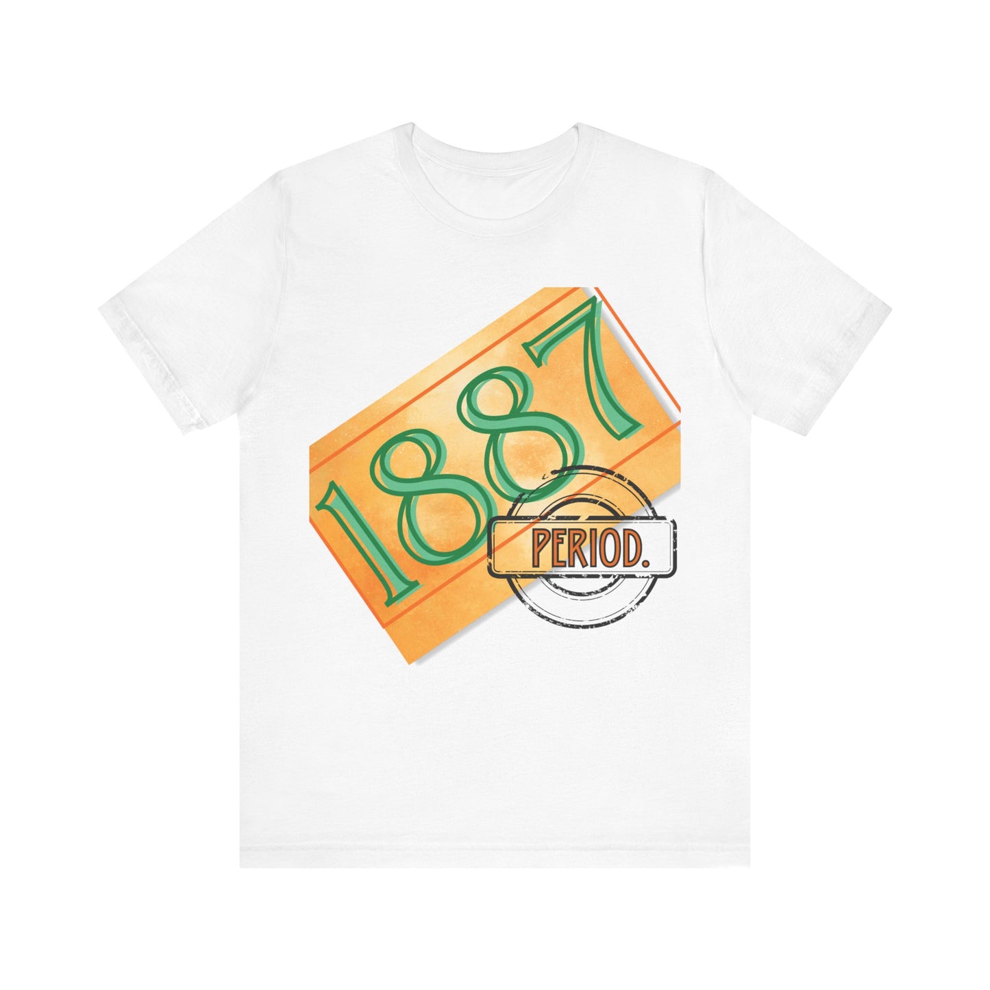 1887 Light Unisex Jersey Short Sleeve Tee