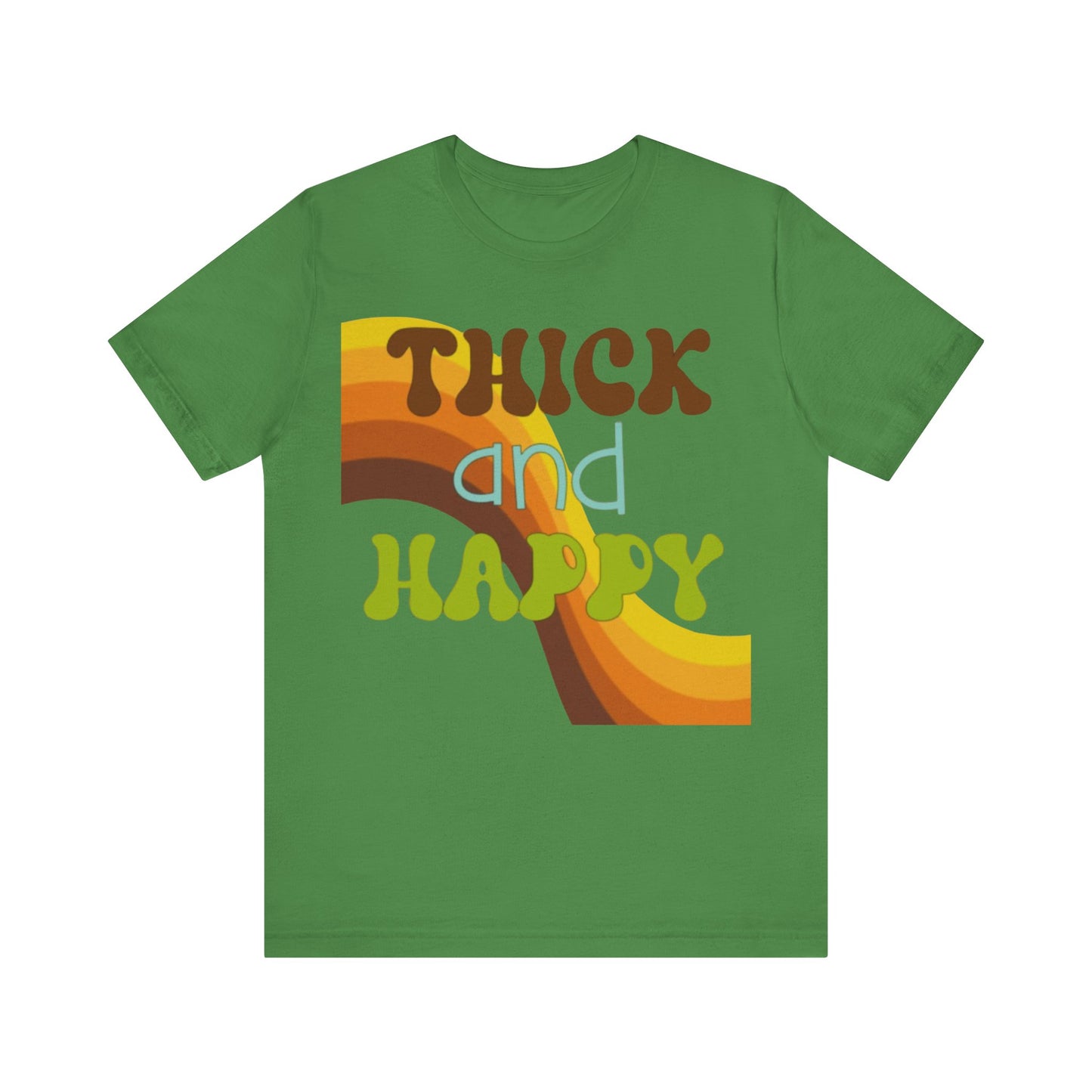 Thick and Happy Retro 1 Short Sleeve Tee