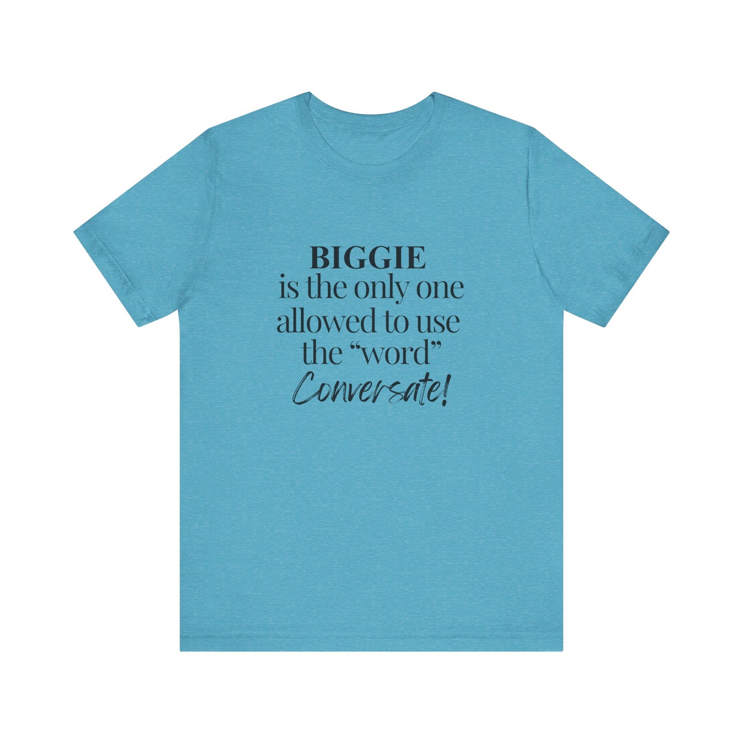 Conversate BLK Unisex Short Sleeve Tee