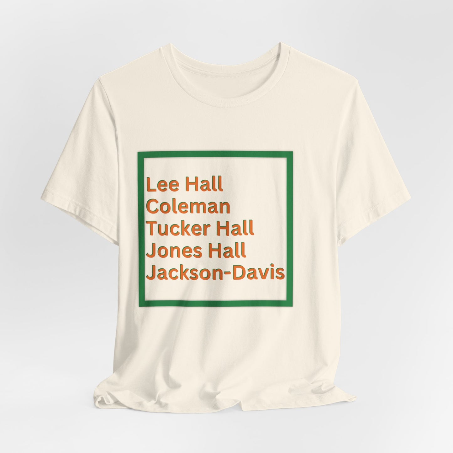 FAMU Buildings Unisex Jersey Short Sleeve Tee