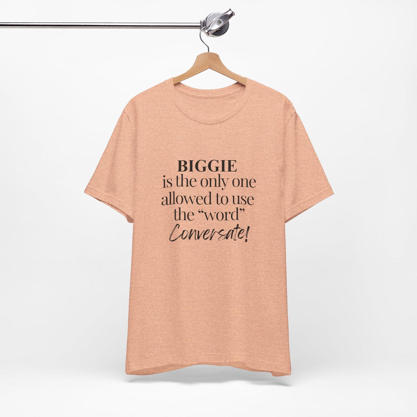 Conversate BLK Unisex Short Sleeve Tee