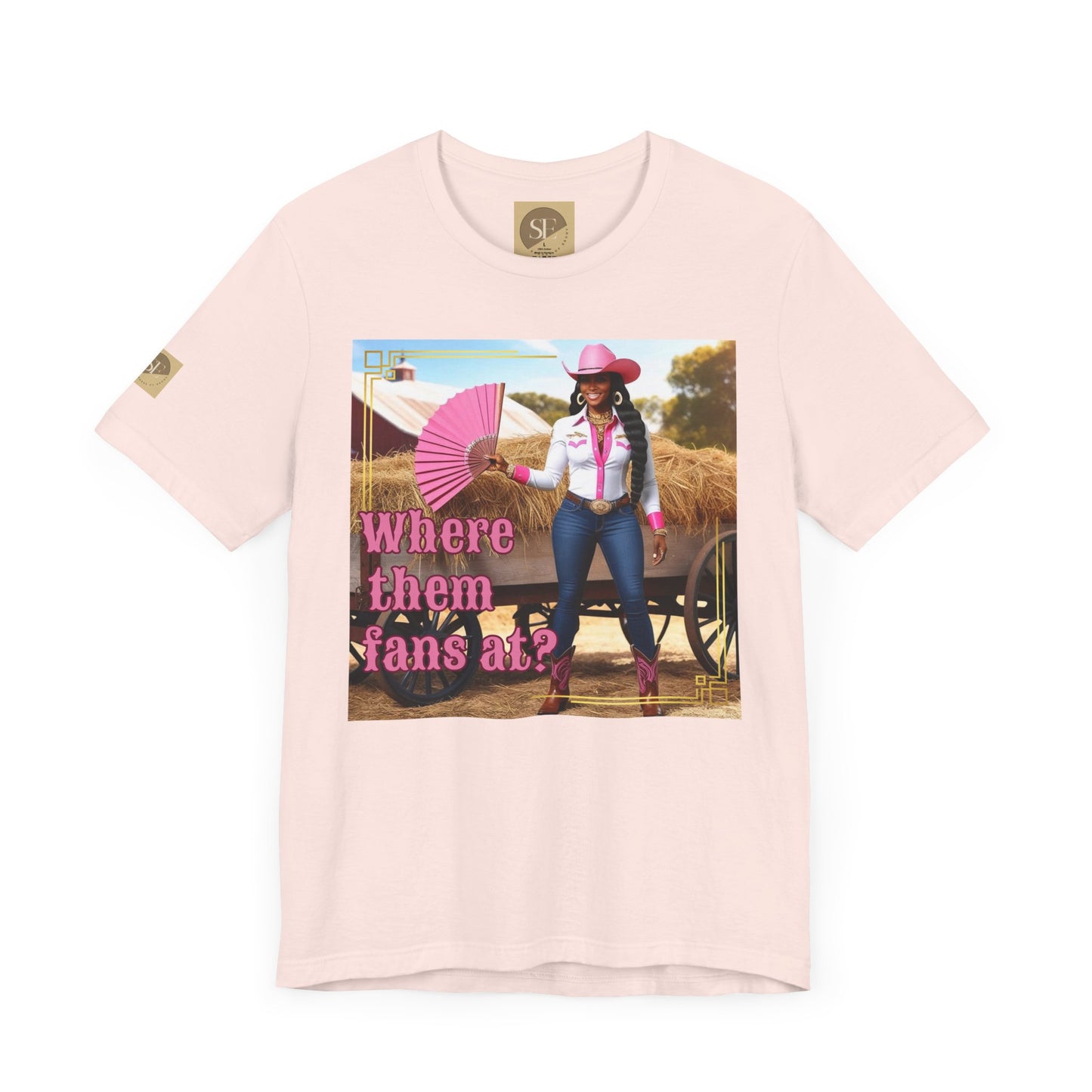Pink Fan Tee