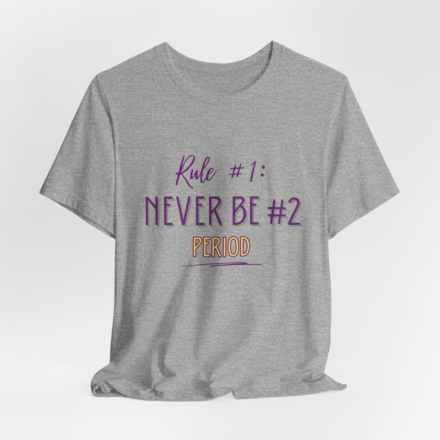 Rule #1 Purple Short Sleeve Tee