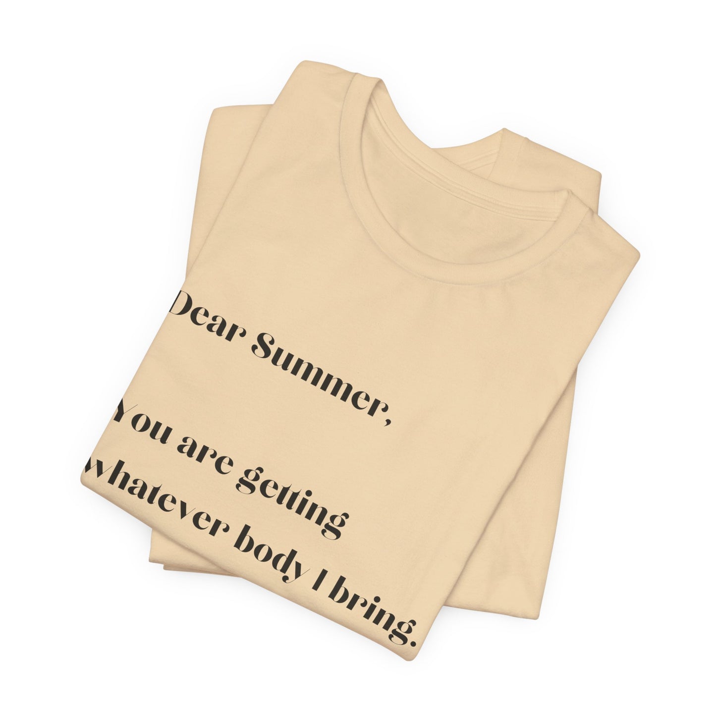 Summer Body Short Sleeve Tee