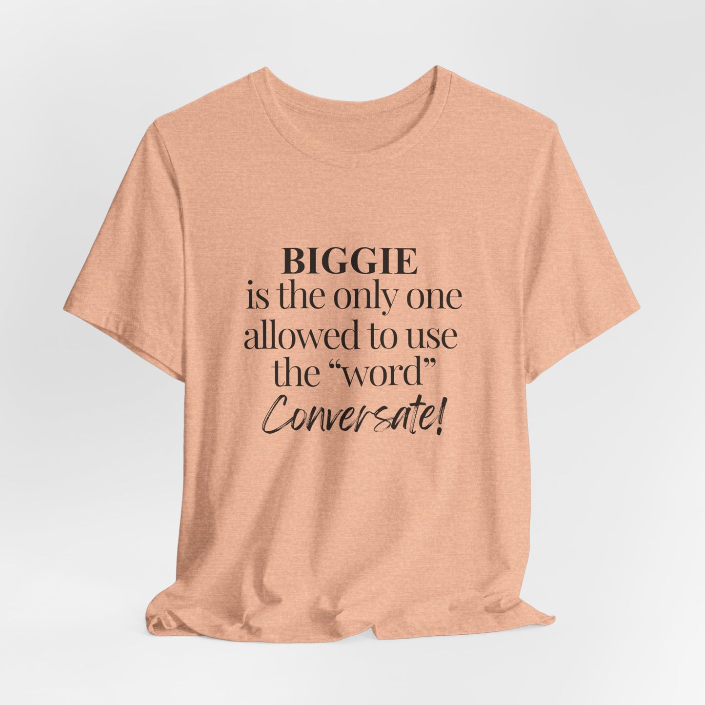 Conversate BLK Unisex Short Sleeve Tee