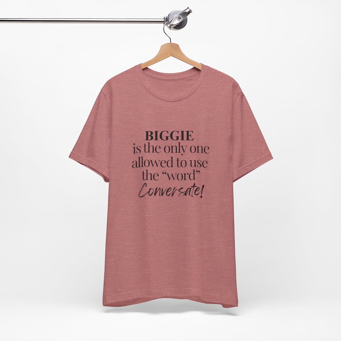 Conversate BLK Unisex Short Sleeve Tee