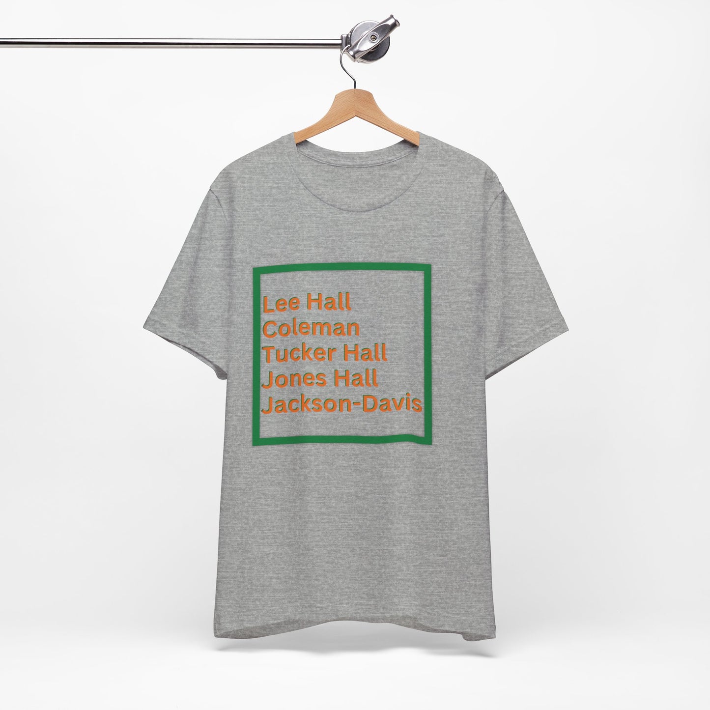 FAMU Buildings Unisex Jersey Short Sleeve Tee