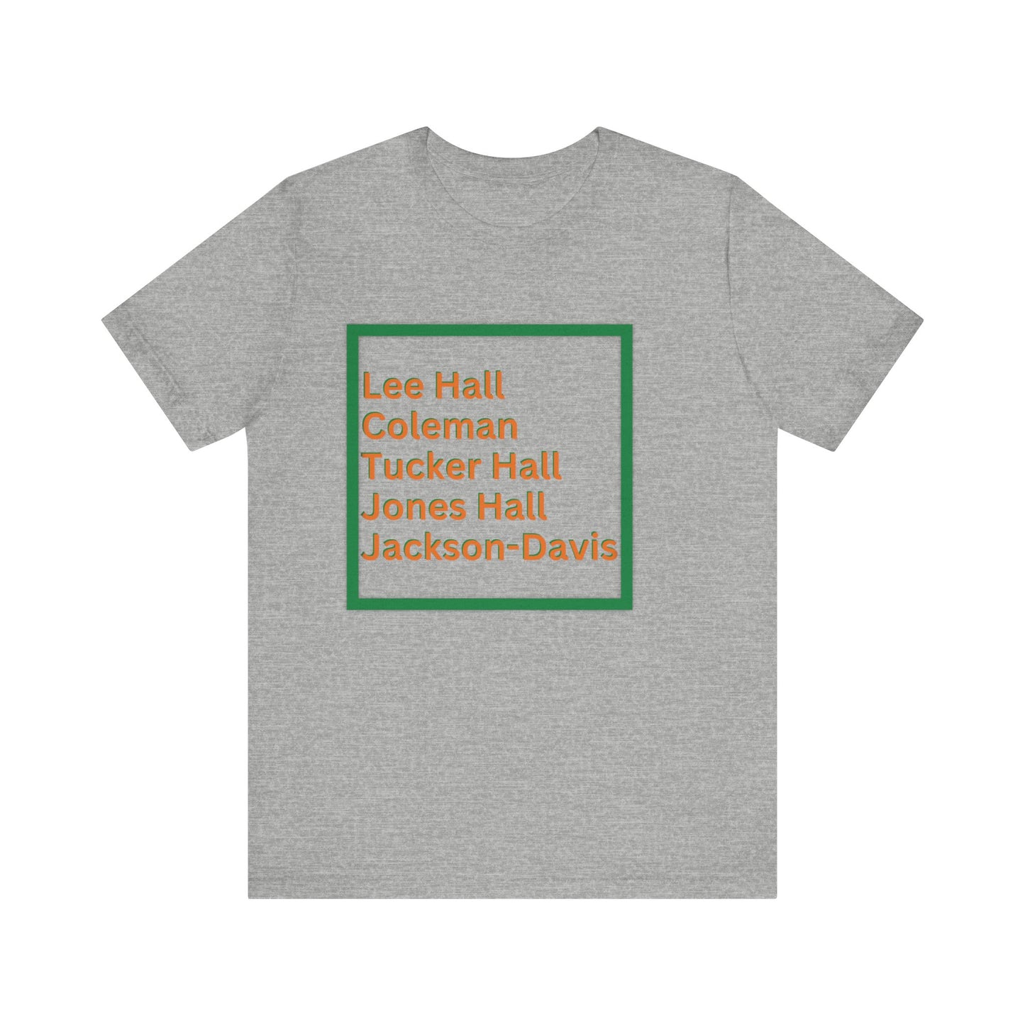 FAMU Buildings Unisex Jersey Short Sleeve Tee