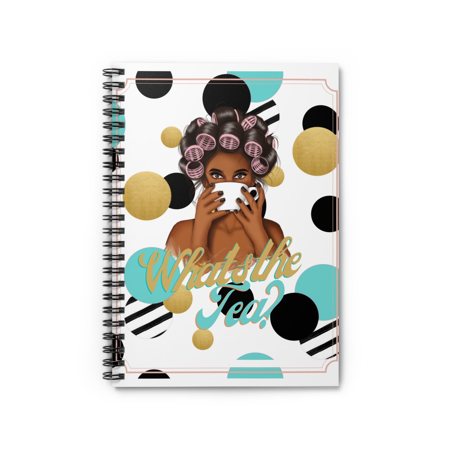 What's the Tea? Spiral Notebook