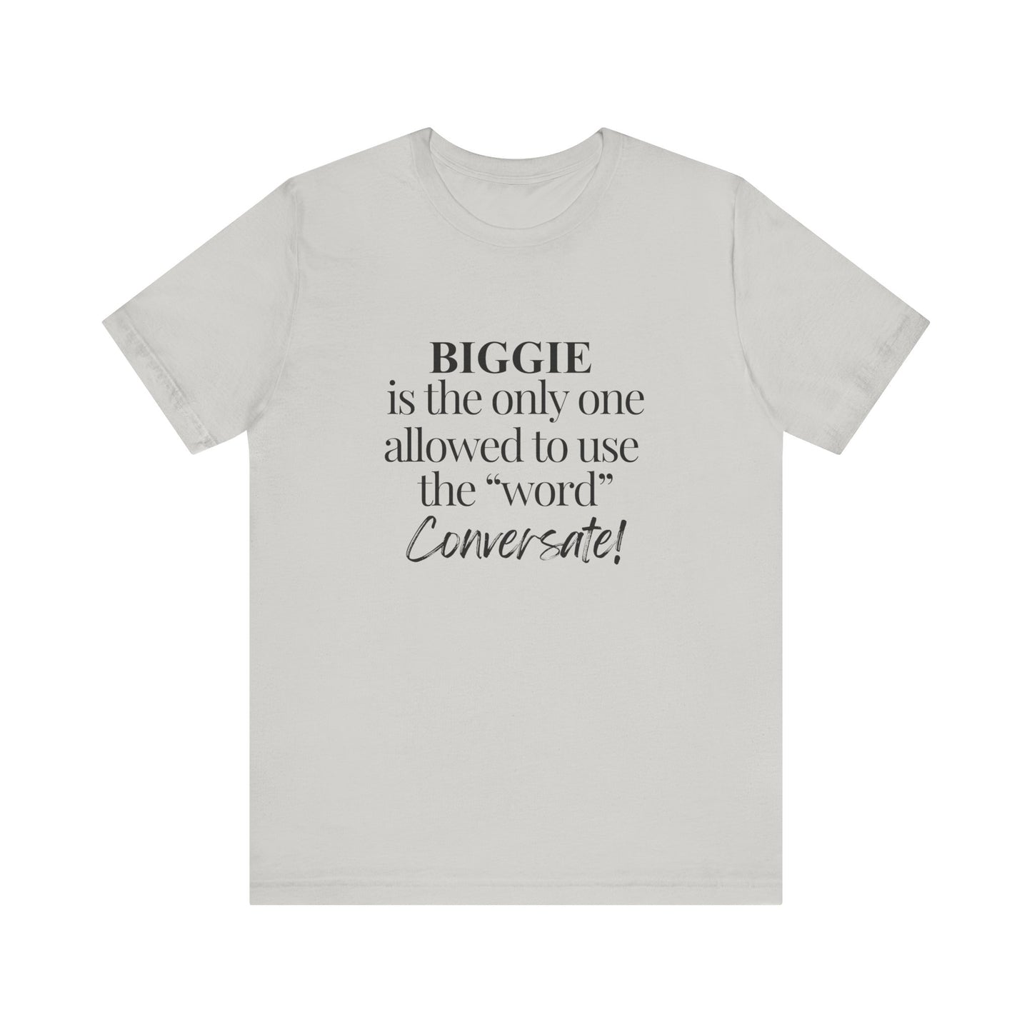 Conversate BLK Unisex Short Sleeve Tee