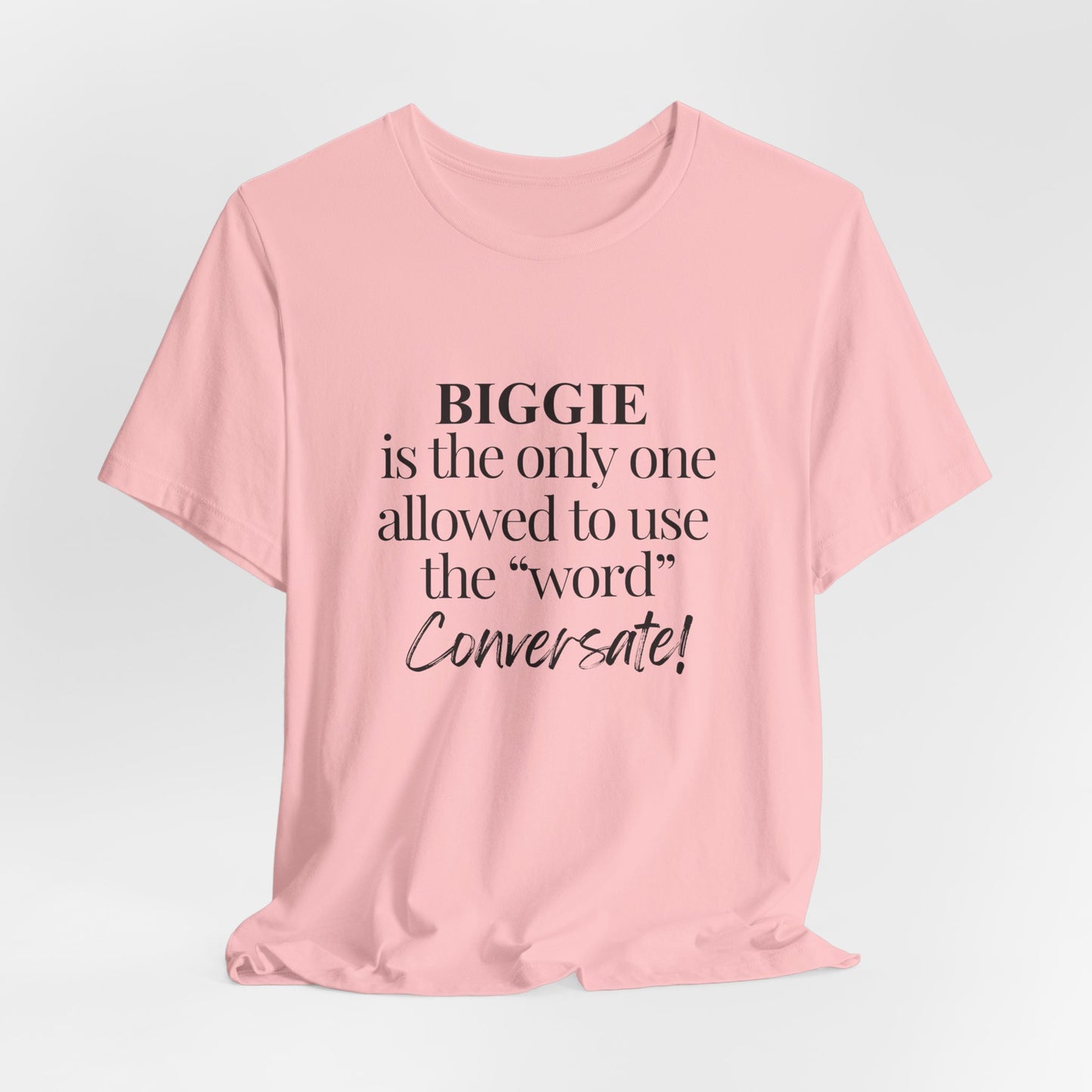 Conversate BLK Unisex Short Sleeve Tee