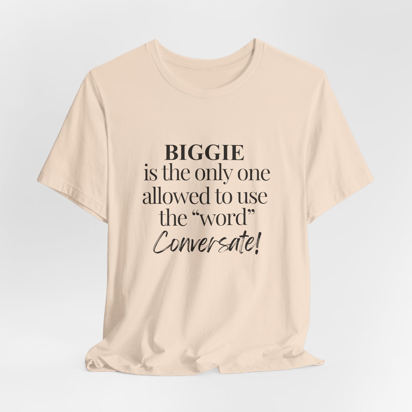 Conversate BLK Unisex Short Sleeve Tee