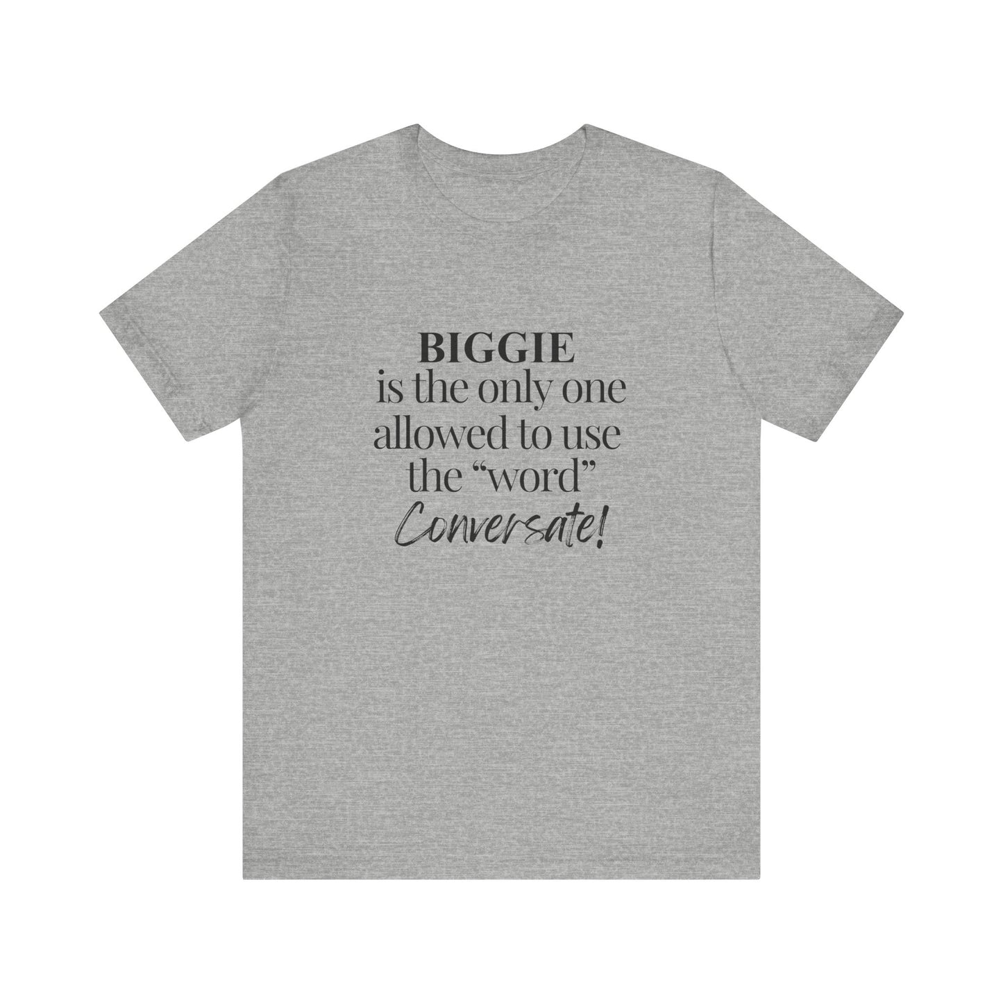 Conversate BLK Unisex Short Sleeve Tee